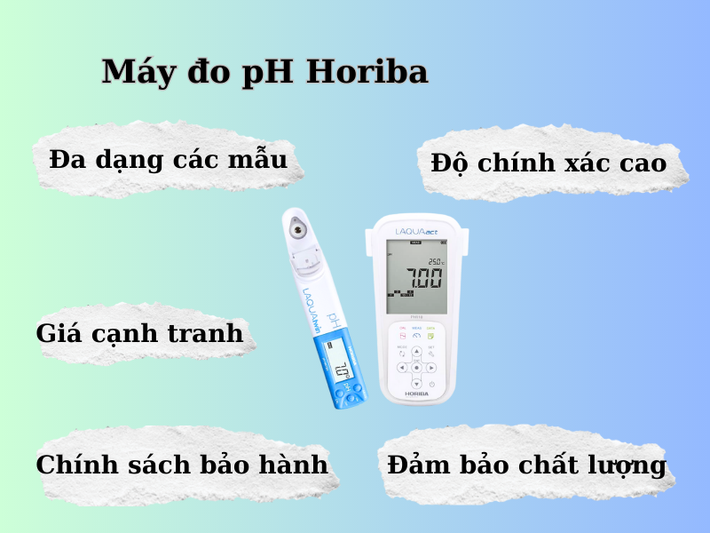 Máy đo pH Horiba sự lựa chọn 1 số của người dùng