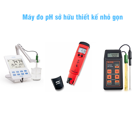 Máy đo pH có thể tiện lợi sử dụng ở khắp mọi nơi