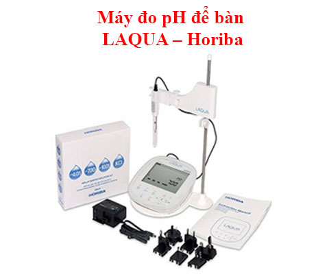 máy đo độ pH Horiba để bàn hiện đại