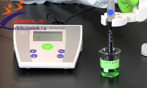 Máy đo pH để bàn sử dụng đơn giản, cho kết quả chính xác