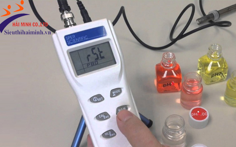 Nguyên tắc hoạt động của máy đo pH đơn giản