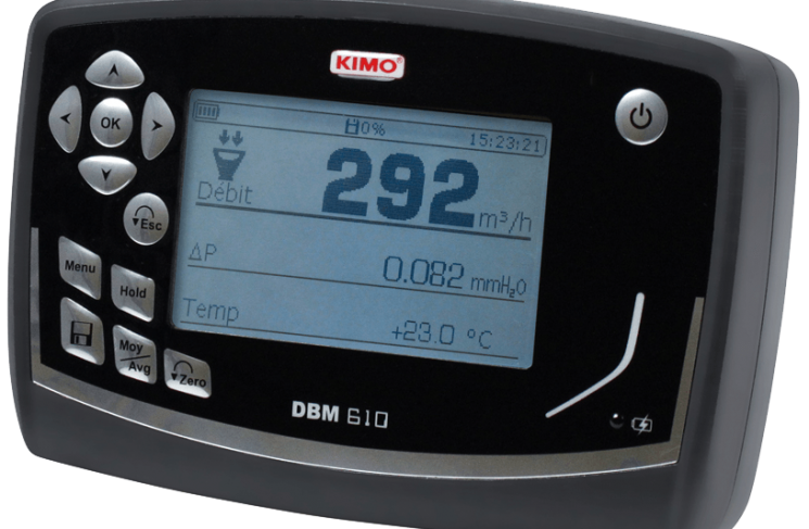 Tìm hiểu máy đo lưu lượng khí kimo DBM - 610