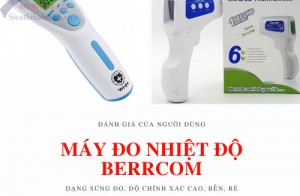 Review máy đo nhiệt độ Berrcom