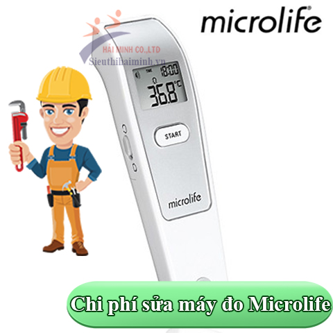 chi phí sửa máy đo nhiệt độ Microlife