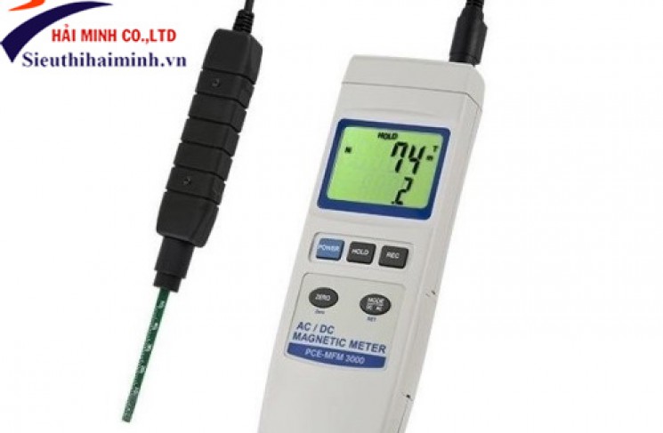 Cách sử dụng máy đo điện từ trường AC/DC PCE-MFM 3000