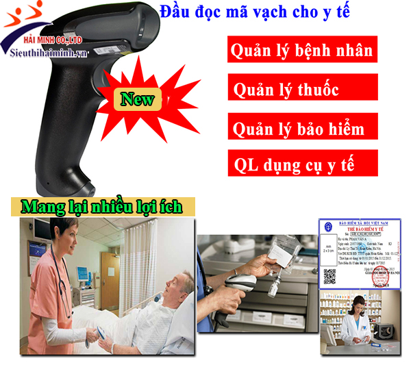 Đầu đọc mã vạch chính hãng