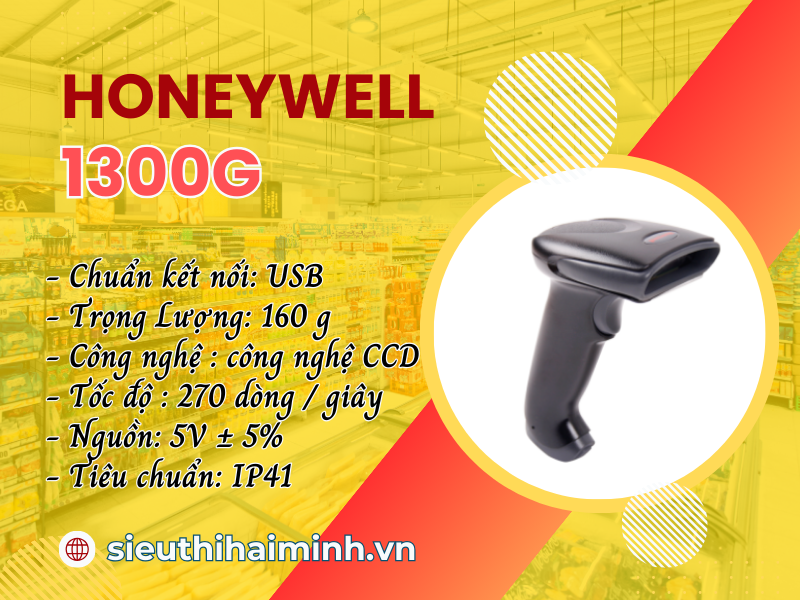 Máy đọc mã vạch HONEYWELL HYPERION 1300G