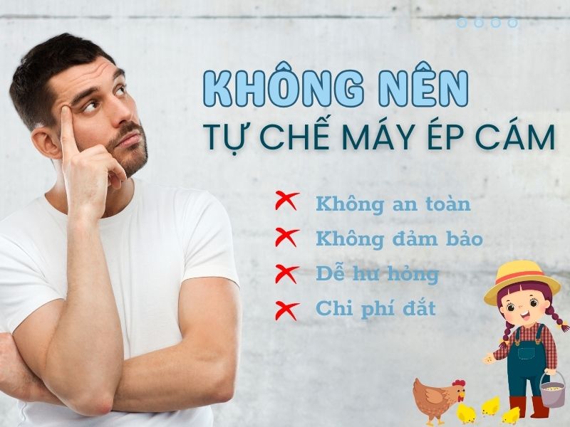 Cấu tạo cơ bản của một chiếc máy ép cám viên hoàn chỉnh? Có nên tự chế máy làm cám hay không?