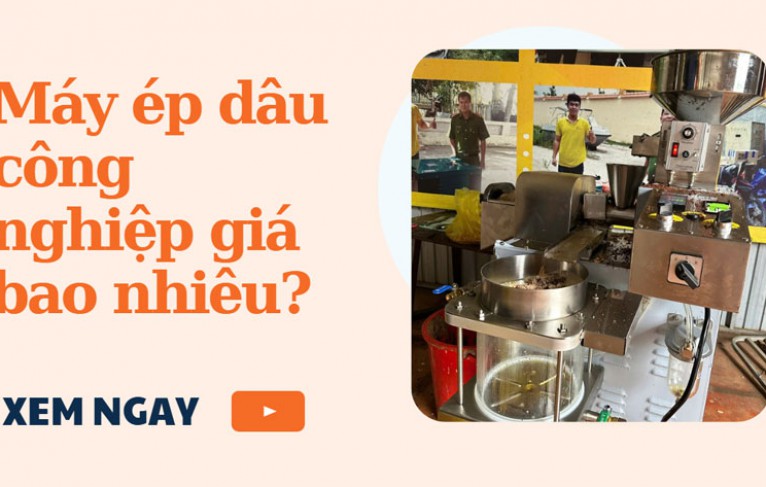 Máy ép dầu công nghiệp giá bao nhiêu?