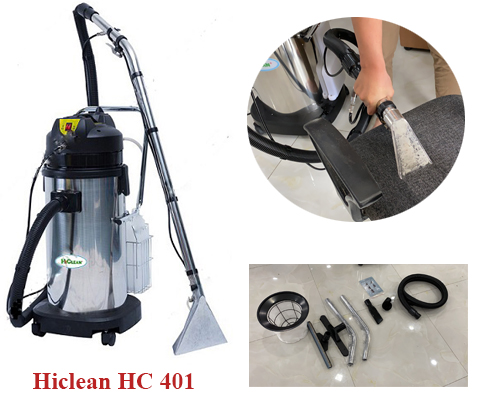 Máy phun hút giặt thảm Hiclean HC 401