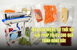 Máy hàn miệng túi thổi khí – Giải pháp tối ưu cho quá trình đóng gói!