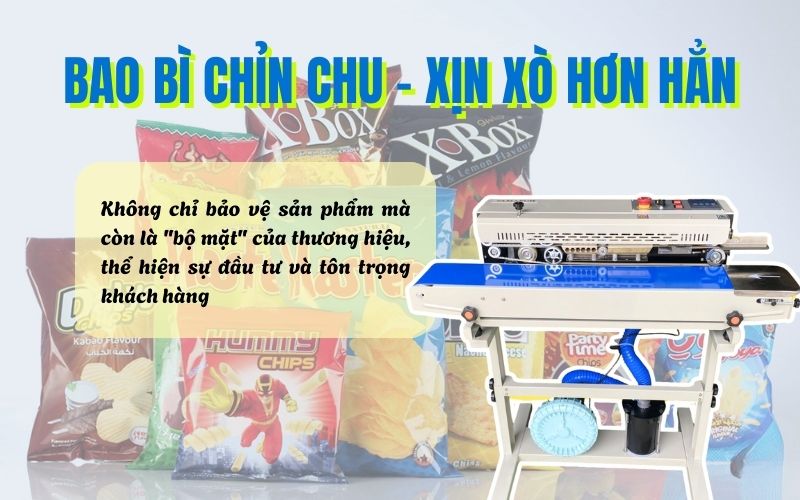 Bao bì chỉn chu - XỊN XÒ HƠN HẲN