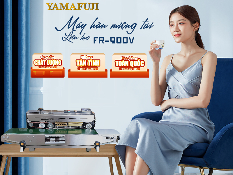Giới thiệu máy hàn điện túi liên tục Yamafuji FR900V