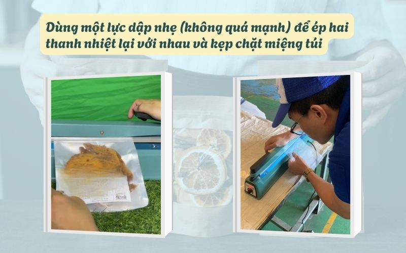 Thực hiện thao tác hàn