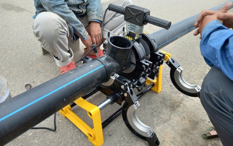 Máy hàn ống nhựa thủy lực được dùng nhiều nhất 