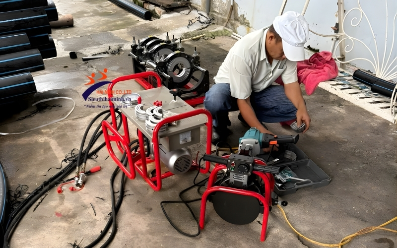 Chuẩn bị trước khi lắp đặt máy hàn ống