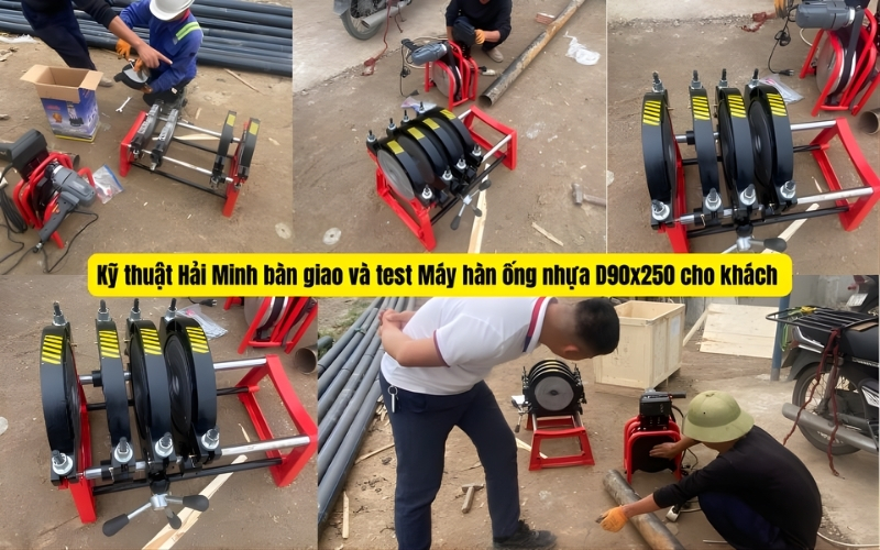 Hướng dẫn lắp đặt máy hàn ống mới mua từng bước