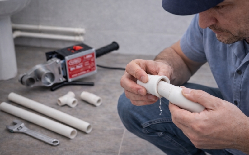 Những lưu ý quan trọng khi dùng máy hàn ống nhựa