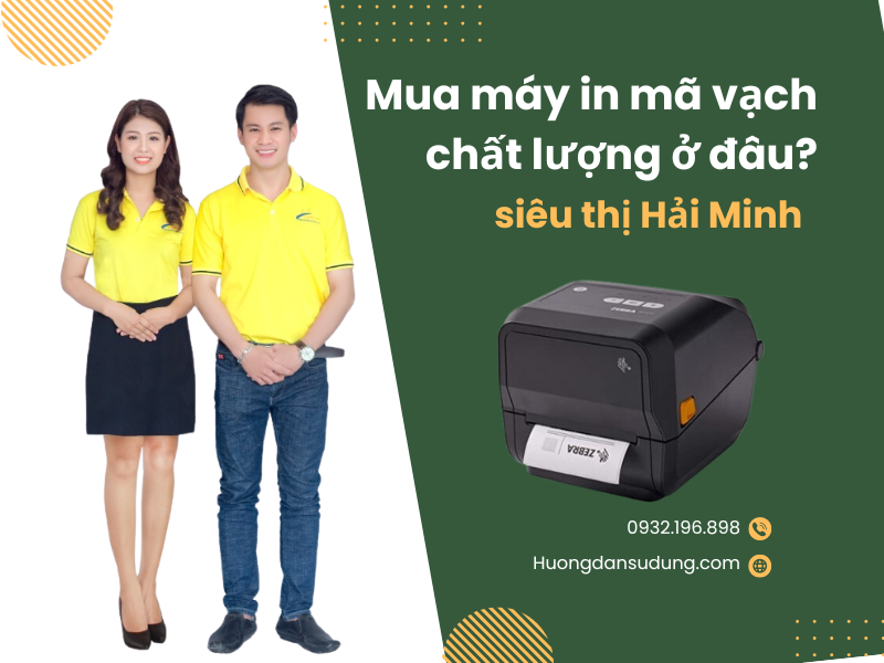 Tại sao máy in mã vạch của tôi cho mã vạch bị mờ