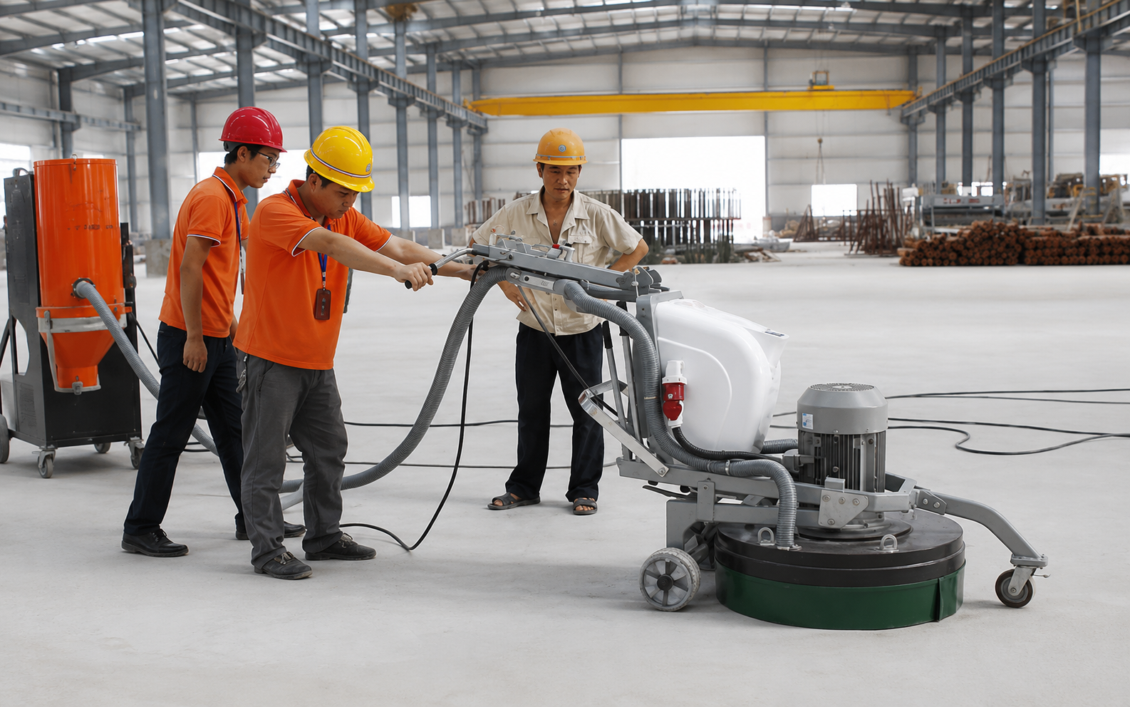 máy mài nền bê tông cho nhà xưởng Máy mài nền bê tông cho nhà xưởng