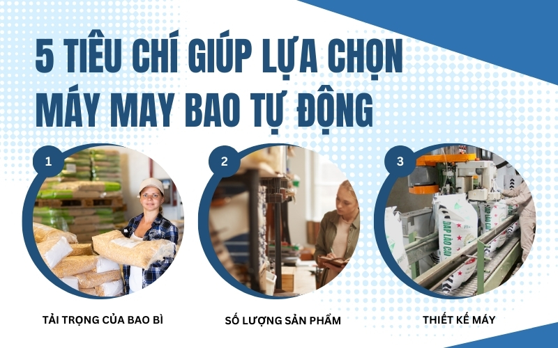 5 tiêu chí giúp lựa chọn máy may bao tự động phù hợp