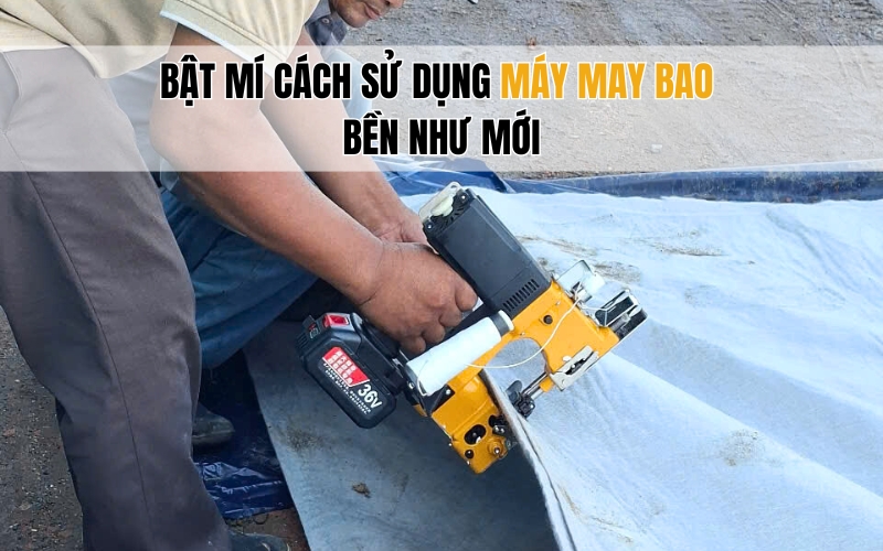 Bật mí cách sử dụng máy may bao bền như mới