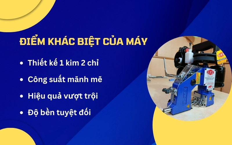 Điểm khác biệt của máy