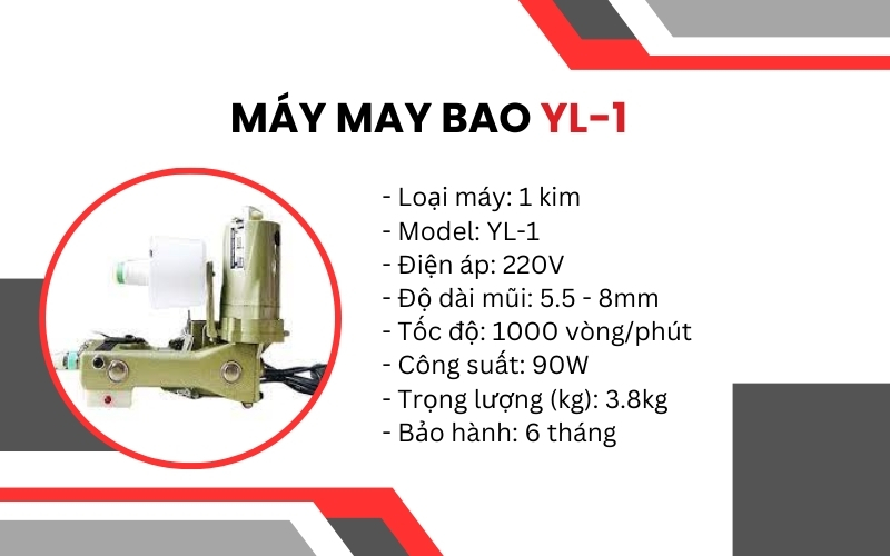 Máy may bao YL-1
