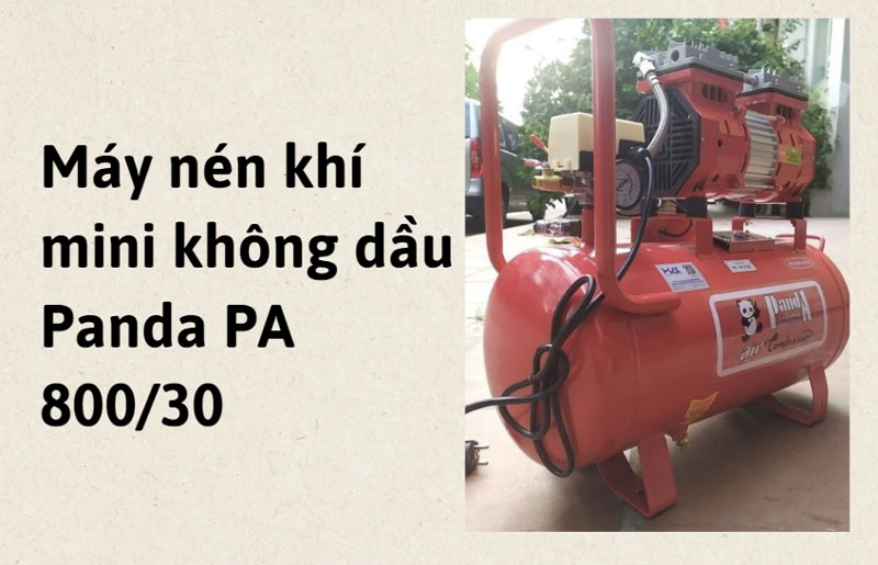 Máy nén khí mini không dầu Panda PA 800/30