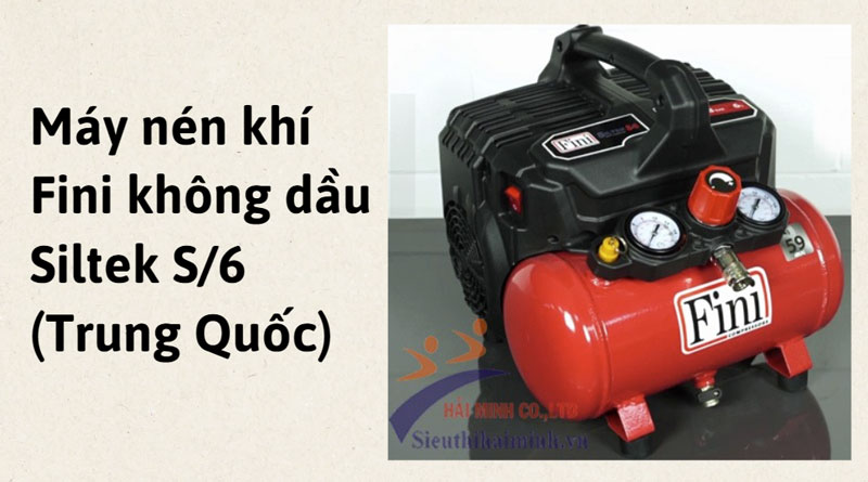 Máy nén khí Fini không dầu Siltek S/6 (Trung Quốc)