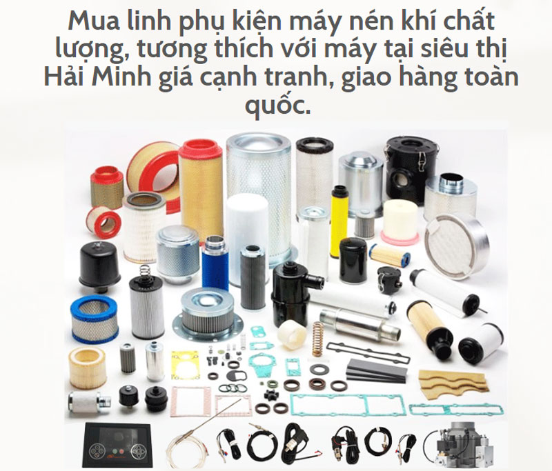 Chọn mua phụ tùng máy nén khí không dầu thế nào? Địa chỉ mua uy tín? 