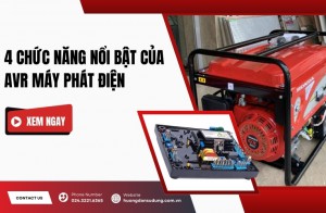 4 Chức Năng Nổi Bật Của AVR Máy Phát Điện