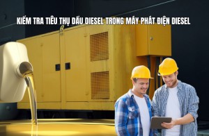 Kiểm Tra Tiêu Thụ Dầu Diesel Trong Máy Phát Điện Diesel