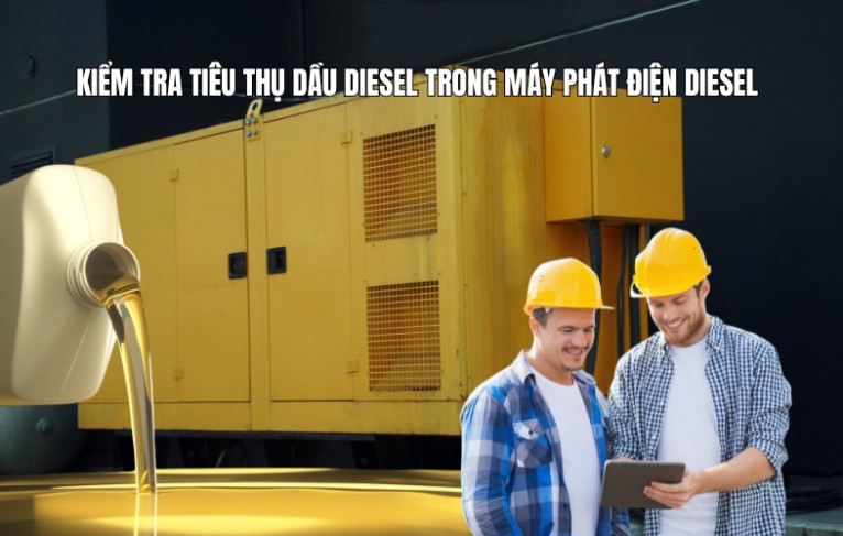 Kiểm Tra Tiêu Thụ Dầu Diesel Trong Máy Phát Điện Diesel