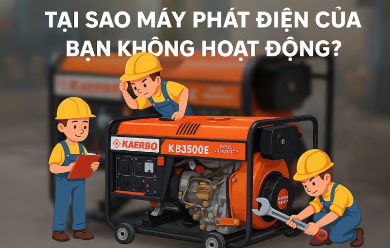 Tại sao máy phát điện của bạn không hoạt động?