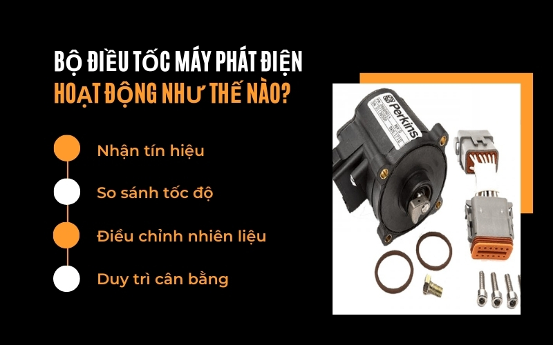 Bộ điều tốc máy phát điện hoạt động như thế nào?