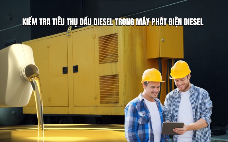 Kiểm Tra Tiêu Thụ Dầu Diesel Trong Máy Phát Điện Diesel