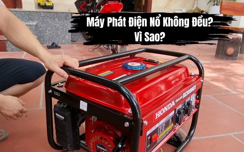 Máy Phát Điện Nổ Không Đều Vì Sao