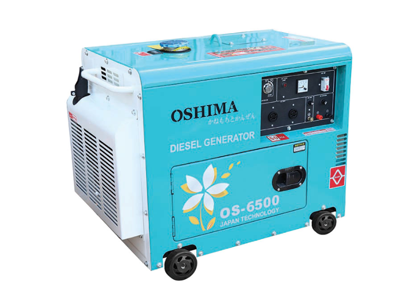 Máy phát điện chạy dầu diesel Oshima OS 6500