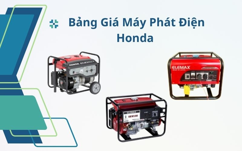 Bảng giá máy phát điện Honda 