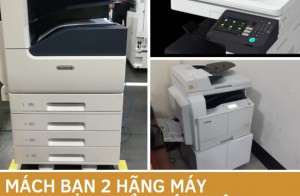 Mách bạn 2 hãng máy photocopy nổi tiếng nên mua nhất?