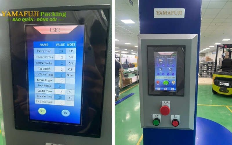 Cài đặt thông số kỹ thuật cho từng loại hàng