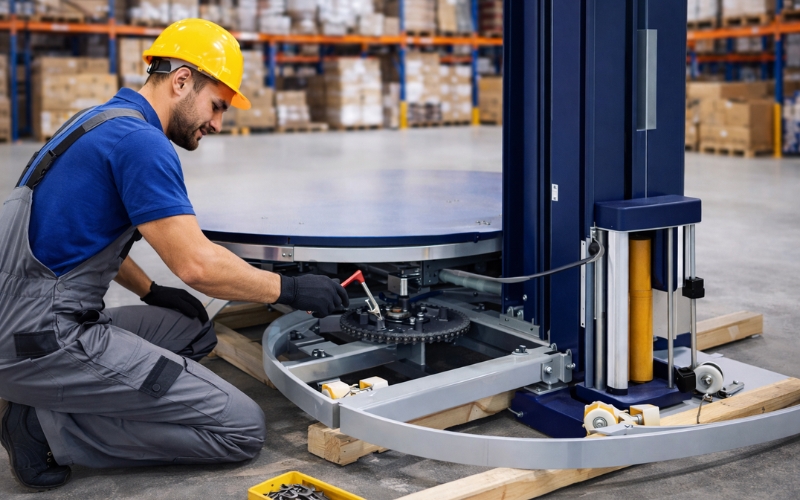 Những lưu ý quan trọng khi bảo trì máy quấn màng