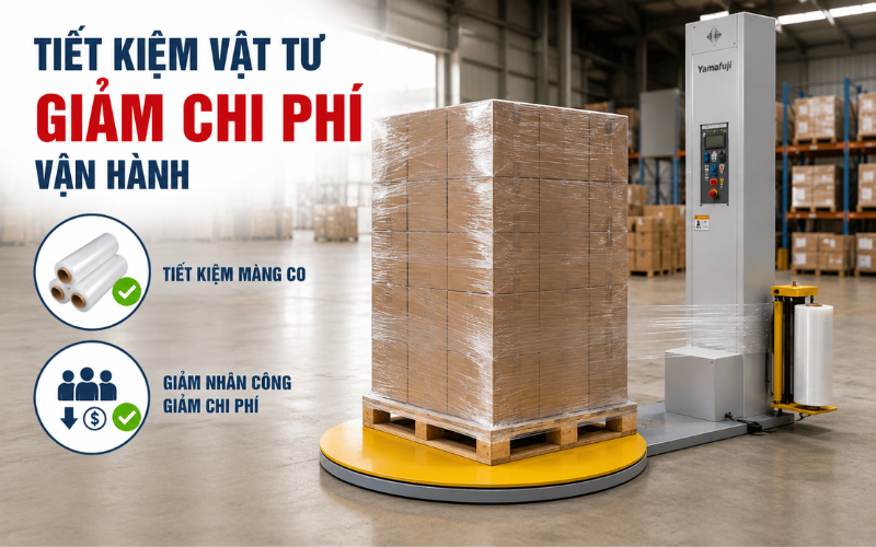 Tiết kiệm vật tư và giảm thiểu chi phí vận hành