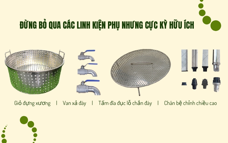 Đừng bỏ qua các linh kiện phụ nhưng cực kỳ hữu ích