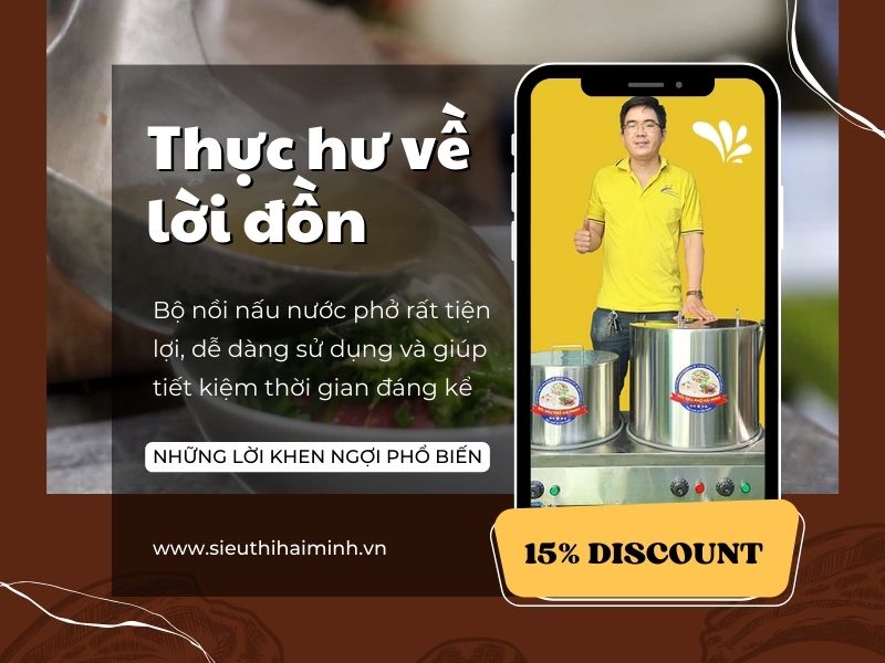 Bộ nồi nấu phở điện có thực sự tốt như lời đồn?