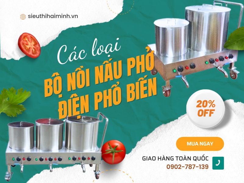 Bộ nồi nấu phở điện có thực sự tốt như lời đồn?